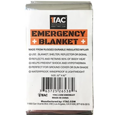 1 TAC Emergency Survival Blanket