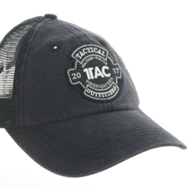 1TAC Black Truckers Hat